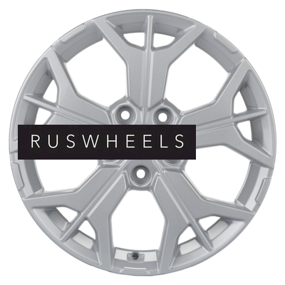 Диски Khomen Wheels 7x17/5x114,3 ET39 D60,1 KHW1715 (RAV4) F-Silver Диски Khomen Wheels 7x17/5x114,3 ET39 D60,1 KHW1715 (RAV4) F-Silver