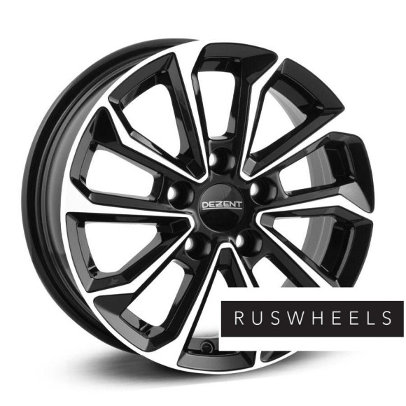 Диски Dezent R18 / 7.5J PCD 5x114.3 ЕТ 45 ЦО 64.1 KS black polished Диски Dezent R18 / 7.5J PCD 5x114.3 ЕТ 45 ЦО 64.1 KS black polished