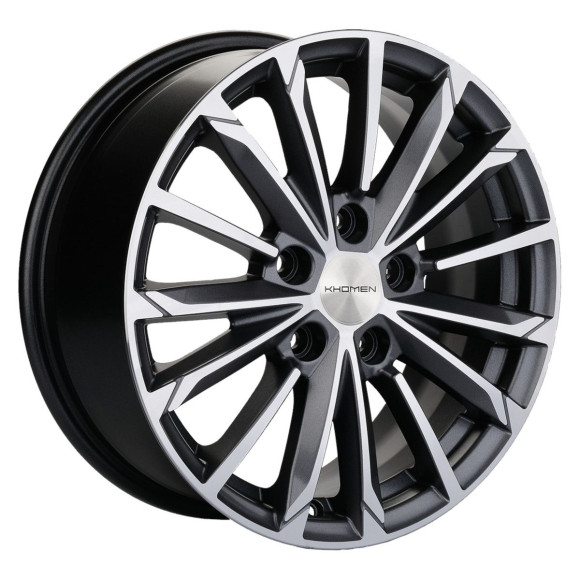 Диски Khomen Wheels 6.5\R16 5*108 ET43 d65.1 Gray-FP