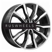 Диски КИК 7,5x18/5x114,3 ET37 D66,6 Портер (КС906) Алмаз черный