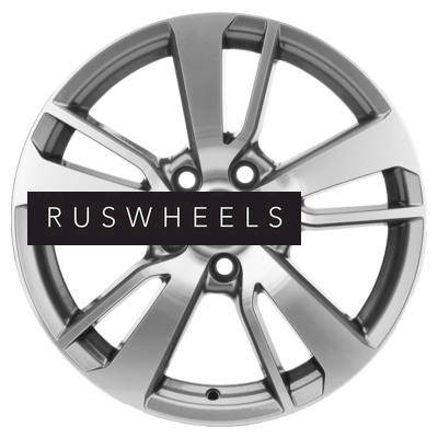 Диски Khomen Wheels 7x17/5x114,3 ET39 D60,1 KHW1704 (RAV4) Gray-FP Диски Khomen Wheels 7x17/5x114,3 ET39 D60,1 KHW1704 (RAV4) Gray-FP