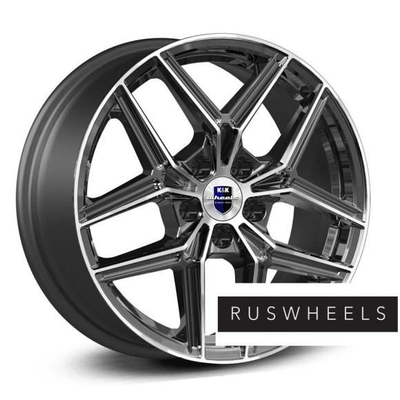 Диски КиК R17 / 7J PCD 5x114.3 ЕТ 40 ЦО 66.1 Юнион