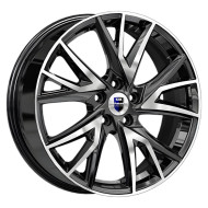 Диски КиК  Кайлас (КС1054)  6,5\R18 5*114,3 ET37  d66,6  Алмаз черный  [80552]