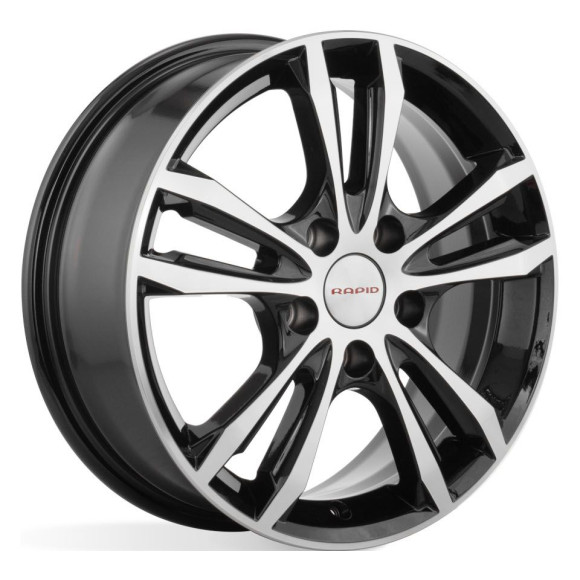 Диски КиК 6,0\R16 4*98 ET35 d58.5 Алмаз черный SK Диски КиК 6,0\R16 4*98 ET35 d58.5 Алмаз черный SK