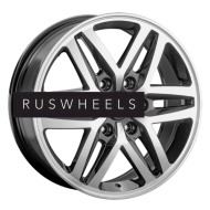 Диски Replay 7x18/6x139,7 ET53,5 D92,5 HND307 BKF (конус, C570) Диски Replay 7x18/6x139,7 ET53,5 D92,5 HND307 BKF (конус, C570)