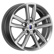 Диски КиК  Каланг (КС1086)  6,5\R17 5*114,3 ET37  d66,6  Дарк платинум  [81758]  <С>  Fb max 575 kg