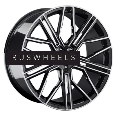 Диски LS Forged 9,5x22/5x150 ET45 D110,1 LS FG08 BKF (конус)