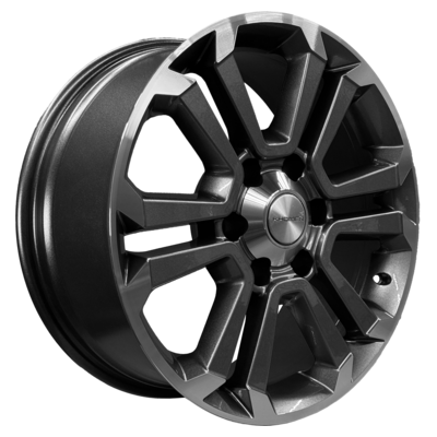 Диски Khomen Wheels 7,5x18/6x139,7 ET30 D106,1 KHW1817 (Fortuner/Hilux) Gray-FP Диски Khomen Wheels 7,5x18/6x139,7 ET30 D106,1 KHW1817 (Fortuner/Hilux) Gray-FP