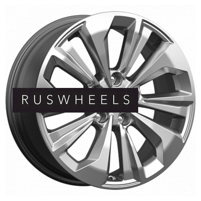 Диски КИК 7x17/5x114,3 ET40 D66,1 Авиор (КС936) Дарк платинум брайт Диски КИК 7x17/5x114,3 ET40 D66,1 Авиор (КС936) Дарк платинум брайт