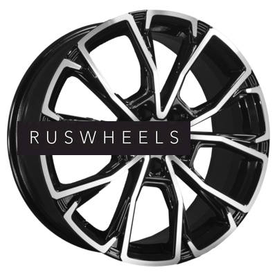 Диски Khomen Wheels 7,5x19/5x114,3 ET40 D66,5 KHW1907 (Haval Dargo) Black-FP