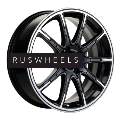 Диски Khomen Wheels 6,5x17/4x100 ET50 D60,1 KHW1707 (Lada Vesta) Black-FP