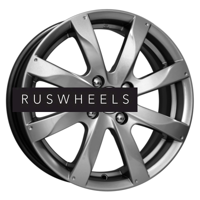 Диски КИК 6x15/4x100 ET40 D60,1 Джемини-оригинал (КС617) Дарк платинум Диски КИК 6x15/4x100 ET40 D60,1 Джемини-оригинал (КС617) Дарк платинум