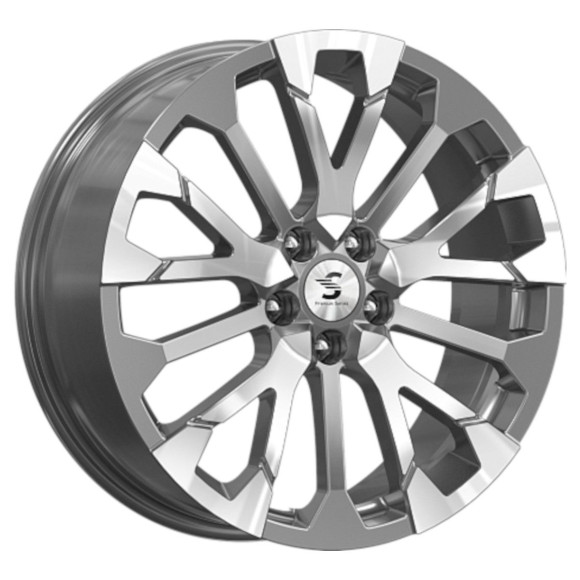 Диски СКАД Premium 7.5\R19 5*114.3 ET40 d64.1 Diamond gloss graphite