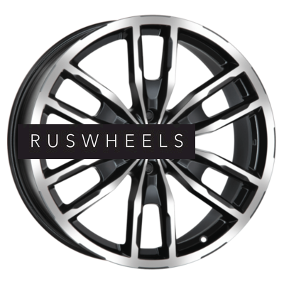 Диски MAK 8,5x18/6x130 ET52 D84,1 Peak Black mirror