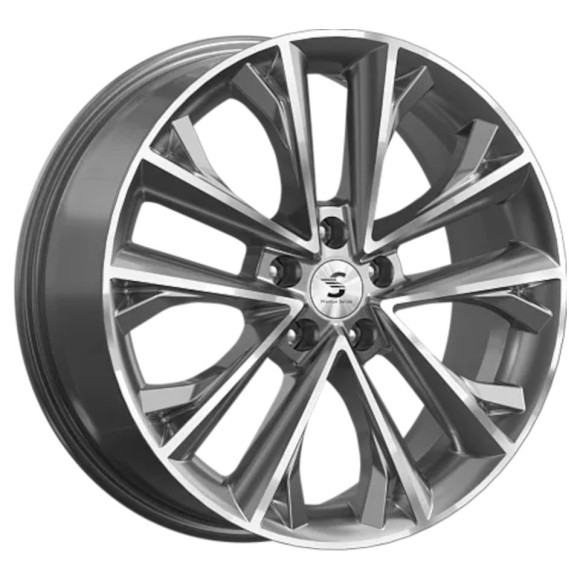 Диски СКАД Premium 7,0\R18 5*108 ET33 d60.1 Diamond gloss graphite Диски СКАД Premium 7,0\R18 5*108 ET33 d60.1 Diamond gloss graphite