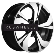 Диски Khomen Wheels 7x17/5x114,3 ET45 D60,1 KHW1724 (Camry) Black-FP