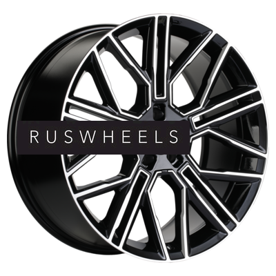 Диски Khomen Wheels 9,5x21/5x114,3 ET30 D66,1 KHW2101 (Infiniti) Black-FP Диски Khomen Wheels 9,5x21/5x114,3 ET30 D66,1 KHW2101 (Infiniti) Black-FP