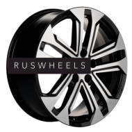 Диски Khomen Wheels 7x18/5x114,3 ET40 D64,1 KHW1803 (Haval F7/F7x) Black-FP