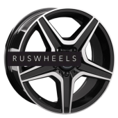 Диски Replay 8x17/5x112 ET48 D57,1 A288 BKF (конус, MB001)