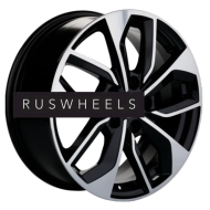 Диски Khomen Wheels 7x17/5x108 ET43 D65,1 KHW1703 (DFM AX 7) Black-FP