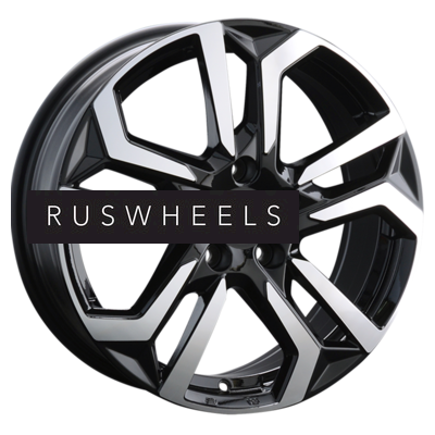 Диски Replay 7x17/5x114,3 ET48 D56,1 SB63 BKF (конус, C570) Диски Replay 7x17/5x114,3 ET48 D56,1 SB63 BKF (конус, C570)