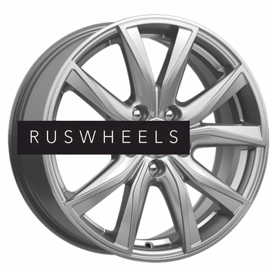 Диски КИК 7x17/5x114,3 ET51 D67,1 КС867 Дарк платинум