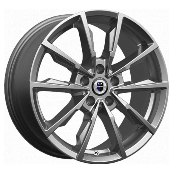 Диски КиК 7.5\R17 5*114.3 ET45 d67.1 Дарк платинум Диски КиК 7.5\R17 5*114.3 ET45 d67.1 Дарк платинум