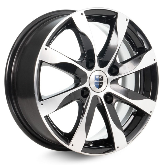 Диски КиК 6,0\R15 4*114.3 ET40 d67.1 Алмаз черный Диски КиК 6,0\R15 4*114.3 ET40 d67.1 Алмаз черный