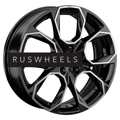 Диски Replay 7x18/5x112 ET43 D57,1 SK169 BKF (конус, C570) Диски Replay 7x18/5x112 ET43 D57,1 SK169 BKF (конус, C570)