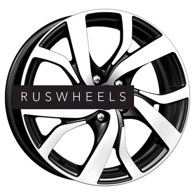 Грузовые диски K&K 6,5x16/5x114,3 ET40 D66,1 Палермо-оригинал (КС607) Алмаз черный