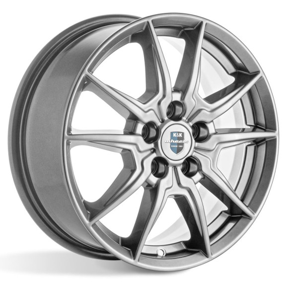 Диски КиК  Адамар (КС886)  6,5\R16 5*114,3 ET50  d66,1  Дарк платинум  [77033]  Fb max 615 kg