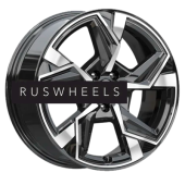 Диски КИК 7,5x18/5x112 ET40 D57,1 Кайан (КС1012) Алмаз черный