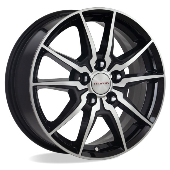 Диски КиК 6.5\R16 5*112 ET46 d57.1 Алмаз черный Диски КиК 6.5\R16 5*112 ET46 d57.1 Алмаз черный