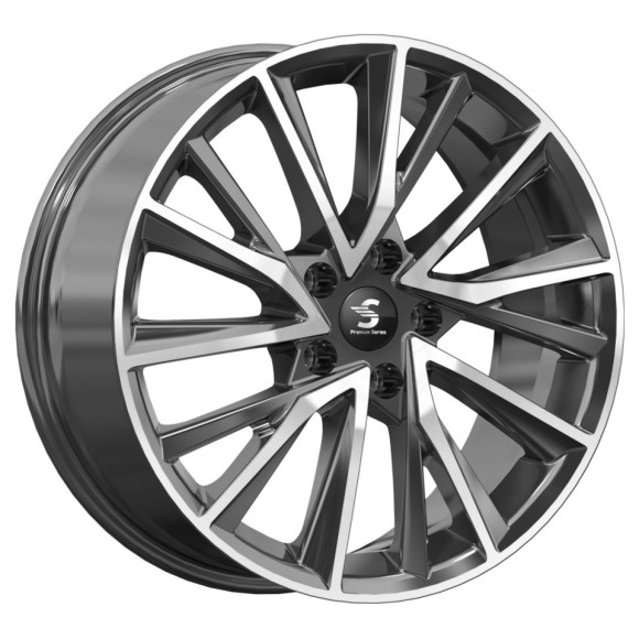 Диски СКАД Premium  КР010 (18Kodiaq)  7,5\R18 5*112 ET40  d57,1  Diamond Black Gris  [82156]  <С>