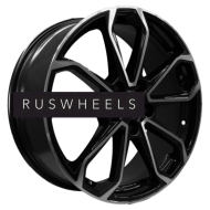 Диски Khomen Wheels 7x18/5x114,3 ET51 D67,1 KHW1816 (Hyundai Tucson) Black-FP