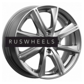 Диски КИК 6x15/4x100 ET40 D60,1 Арнар-оригинал (КС890) Дарк платинум Диски КИК 6x15/4x100 ET40 D60,1 Арнар-оригинал (КС890) Дарк платинум