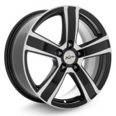 Диски Xtrike 7,0\R16 5*114.3 ET45 d67.1 BK/FP Диски Xtrike 7,0\R16 5*114.3 ET45 d67.1 BK/FP