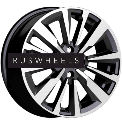 Диски КИК 6,5x16/4x100 ET37 D60,1 Эрман (КС997) Алмаз черный Диски КИК 6,5x16/4x100 ET37 D60,1 Эрман (КС997) Алмаз черный