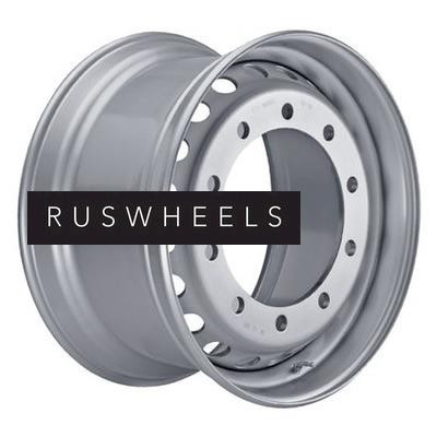 Грузовые диски SRW 11,75x22,5/10x335 ET120 D281 Silver (7221108) (13 мм) 4 500 кг Грузовые диски SRW 11,75x22,5/10x335 ET120 D281 Silver (7221108) (13 мм) 4 500 кг