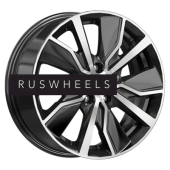 Диски K&K 6,5x16/5x112 ET50 D57,1 Гамбит (КС961) Алмаз черный