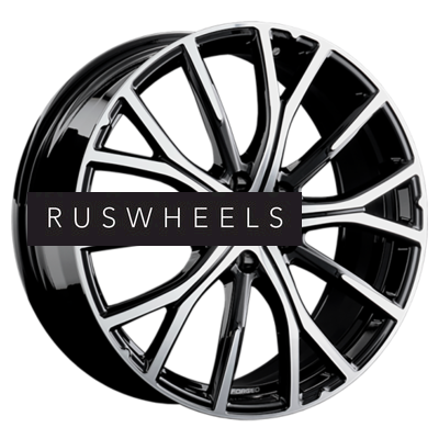 Диски LS Forged 7,5x19/5x108 ET46 D63,3 LS FG21 BKF (конус, C570)