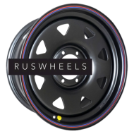 Диски Off-Road Wheels 8x16/6x139,7 ET-19 D110 Тойота Ниссан (треуг. мелкий) Черный Диски Off-Road Wheels 8x16/6x139,7 ET-19 D110 Тойота Ниссан (треуг. мелкий) Черный