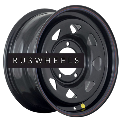 Диски Off-Road Wheels 7x17/5x139,7 ET15 D110 УАЗ (треуг. мелкий) Черный Диски Off-Road Wheels 7x17/5x139,7 ET15 D110 УАЗ (треуг. мелкий) Черный