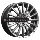 Диски КИК 5,5x14/4x100 ET46 D54,1 Акцент-оригинал (КС641) Дарк платинум