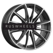 Диски КИК 6x15/4x100 ET48 D54,1 Пойнт Бланк-оригинал (KC884) Алмаз черный