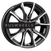 Диски КИК 7,5x17/5x114,3 ET45 D66,1 Твист (КС697) Алмаз черный Диски КИК 7,5x17/5x114,3 ET45 D66,1 Твист (КС697) Алмаз черный