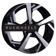 Диски Replay 7x18/5x114,3 ET37 D66,6 HV38 BKF (конус, C570)