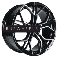 Диски INCH 8x18/5x114,3 ET40 D67,1 FA8534 Gloss Black Machined Face (ZJH)