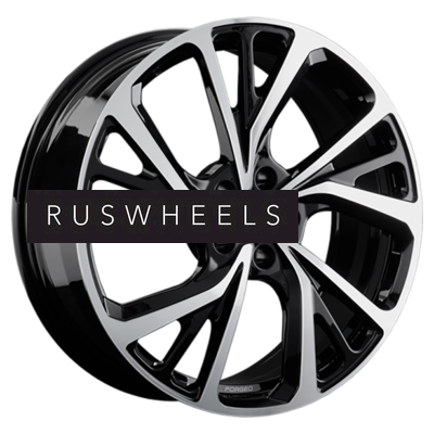 Диски LS Forged 7,5x19/5x108 ET38 D65,1 LS FG22 BKF (конус, C570)