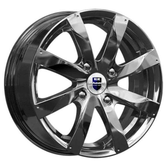 Диски КиК  Джемини (КС617)  6,0\R15 4*114,3 ET40  d67,1  Кварц  [78536]  Fb max 555 kg